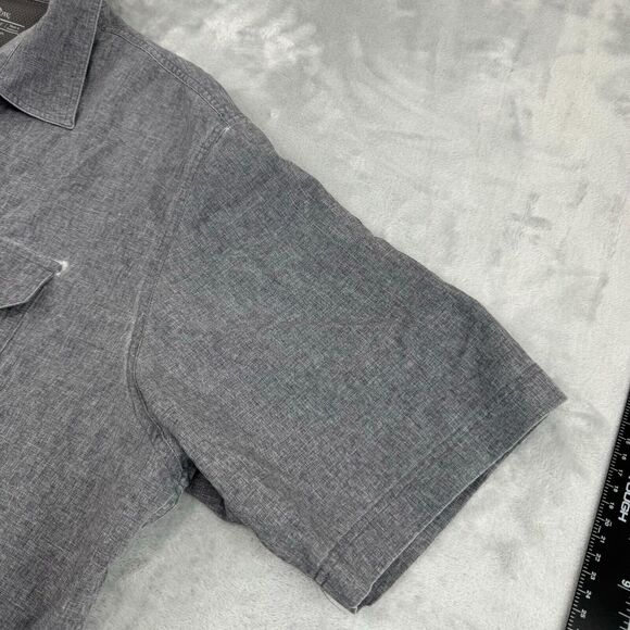 Croft&Barrow Quick Dry Shirt Mens Big&Tall XL Tall Grey Vented Outdoors Western - Picture 6 of 13